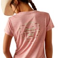 ARIAT LAGUNA LOGO SHORT SLEEVE TOP