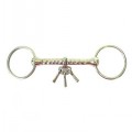 LOOSE RING STRAIGHT BAR MOUTHING BIT WITH KEYS