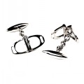 SALE - FALABELLA CL04 DOUBLE STIRRUP CUFFLINKS