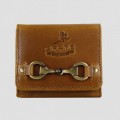 GRAYS JODIE COMPACT SNAFFLE LEATHER PURSE