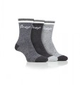 JEEP LADIES 3 PACK TWIST BOOT SOCK