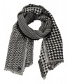 PIKEUR SCARF HOUNDSTOOTH