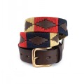 PIONEROS POLO BELT BROWN 124