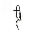 SABRE EMBOSSED MEXICAN GRACKLE BRIDLE