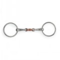 SHIRES LOOSE RING COPPER LOZENGE SNAFFLE 525