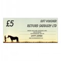 RETFORD SADDLERY GIFT VOUCHER £5