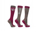 HYCONIC PATTERN SOCKS - ADULTS 3 PACK
